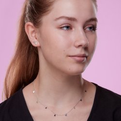 Heart charm necklace