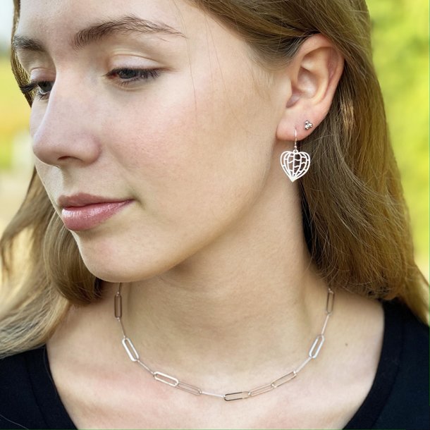 Japanese lantern earrings