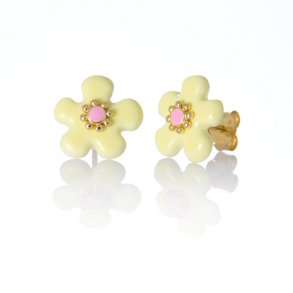 Porcelnsblomst, gul m. pink