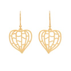 Japanese lantern earrings