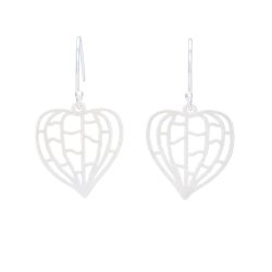 Japanese lantern earrings