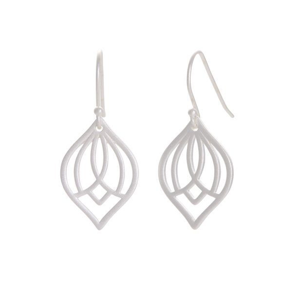 Lotus earrings