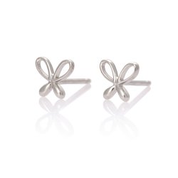 Butterfly ear studs