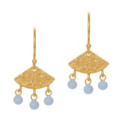 Lula Drops earrings, blue