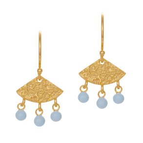 Lula Drops earrings, blue