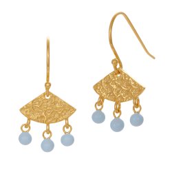 Lula Drops earrings, blue