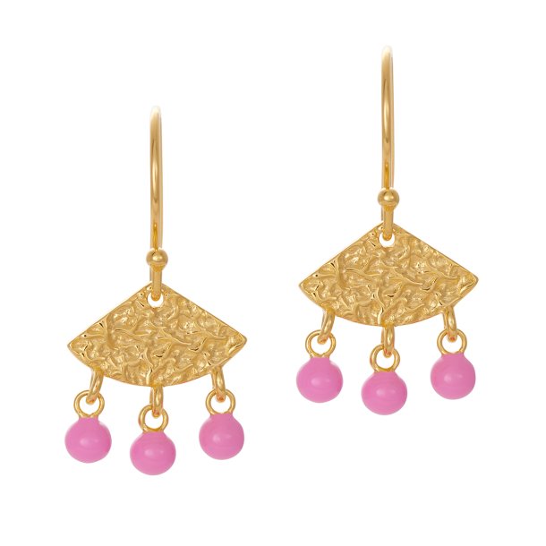 Lula Drops earrings, pink