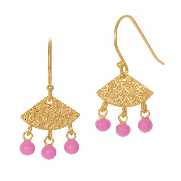 Lula Drops earrings, pink