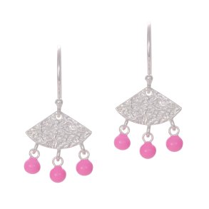 Lula Drops earrings, pink