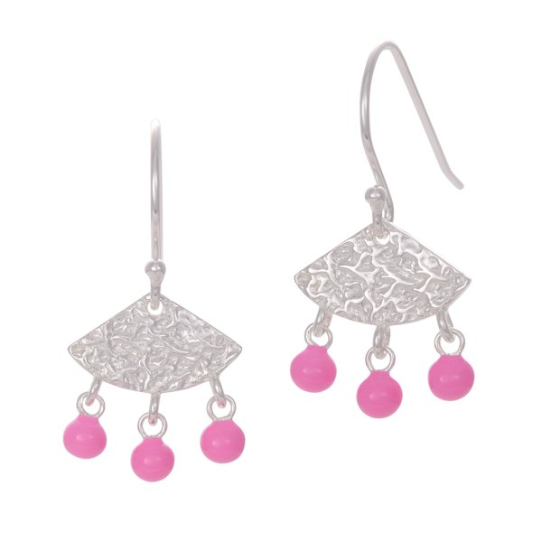 Lula Drops earrings, pink