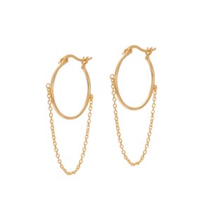 Lili chain hoops