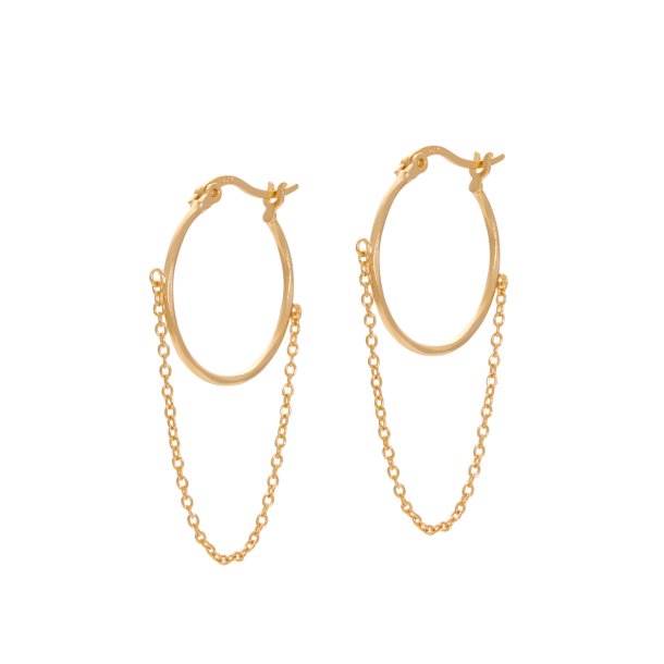 Lili chain hoops