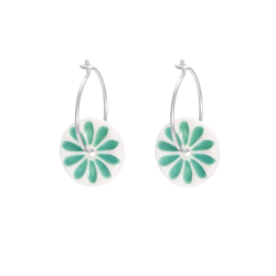 Flower �rering, gr�n