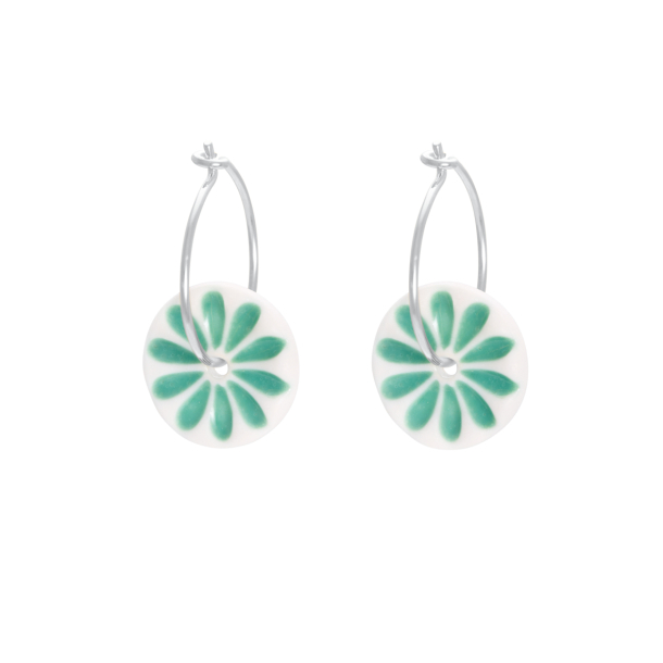 Flower �rering, gr�n