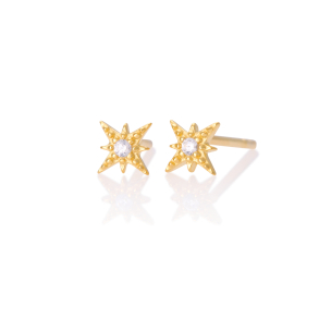 Shooting star ear stud