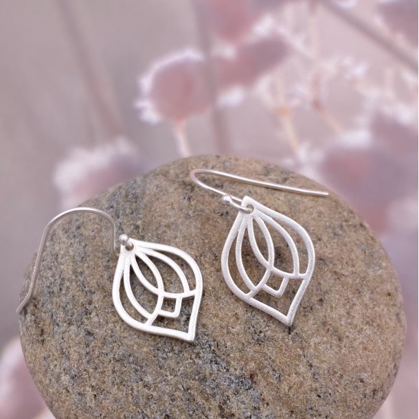 Lotus earrings