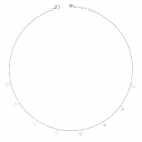 Hjerte charm halskde