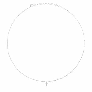 Kors / kugle halskde