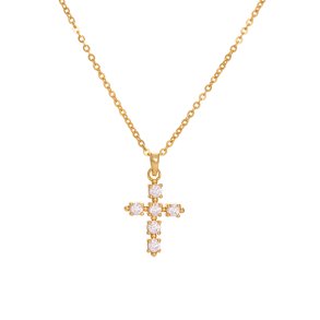 Crystal Cross necklace