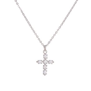 Crystal Cross necklace