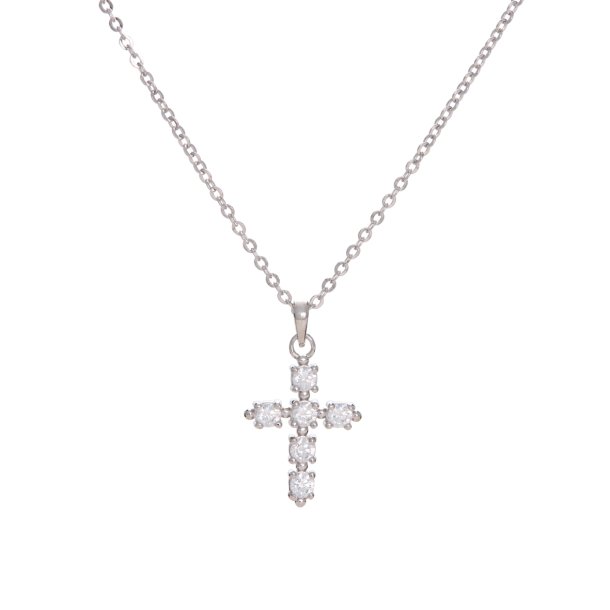 Crystal Cross necklace
