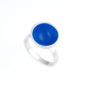 Candy Cup ring, deep blue 