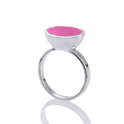 Candy Cup ring, pink