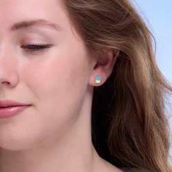 Seaside ear studs