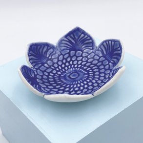 Lotus smykkeskl, royal blue