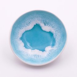 Smykkeskl, lille, lys bl