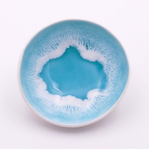 Smykkeskl, lille, lys bl